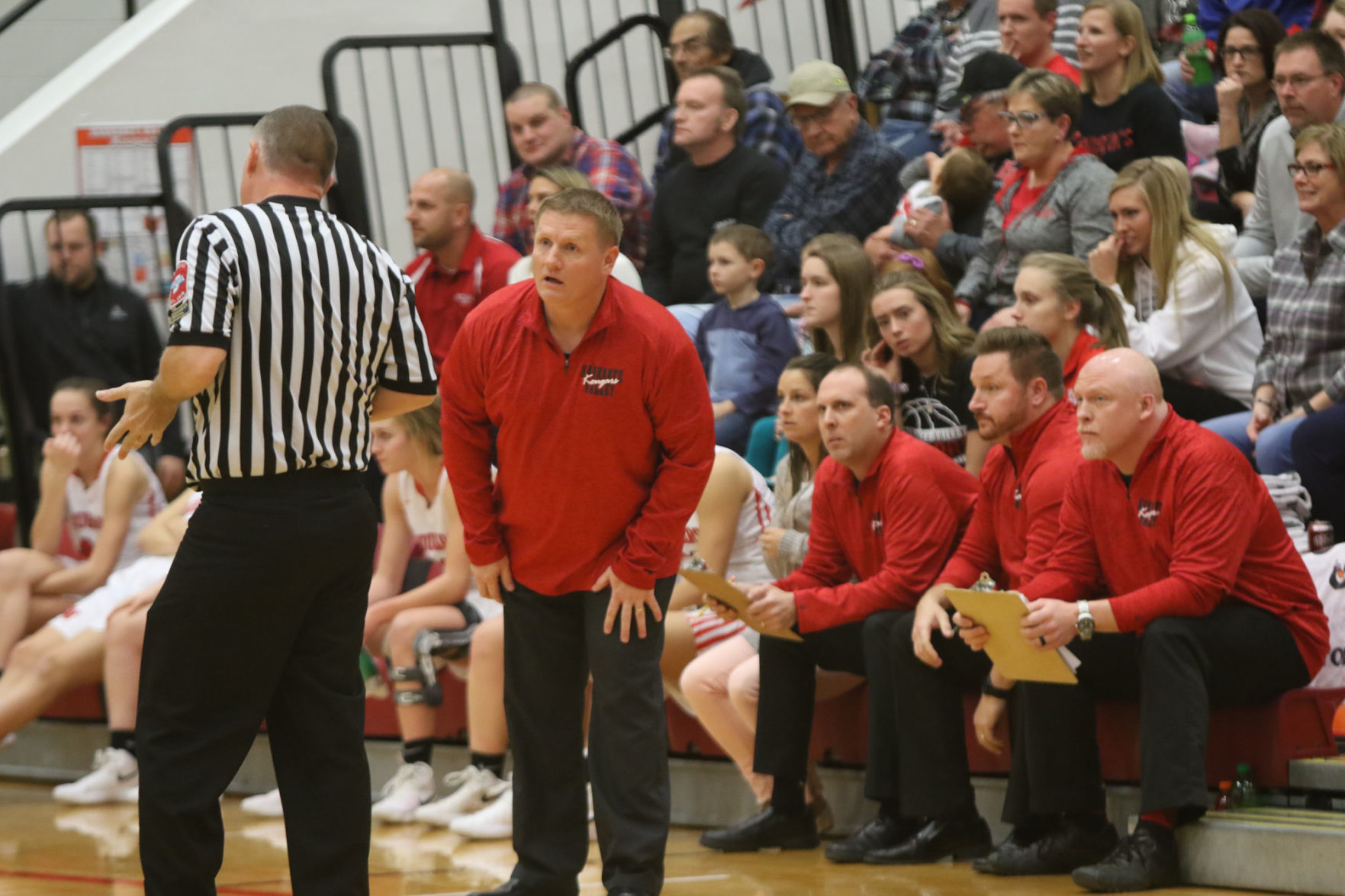 Gallery: Girls basketball sectional - Kankakee Valley vs Michigan City